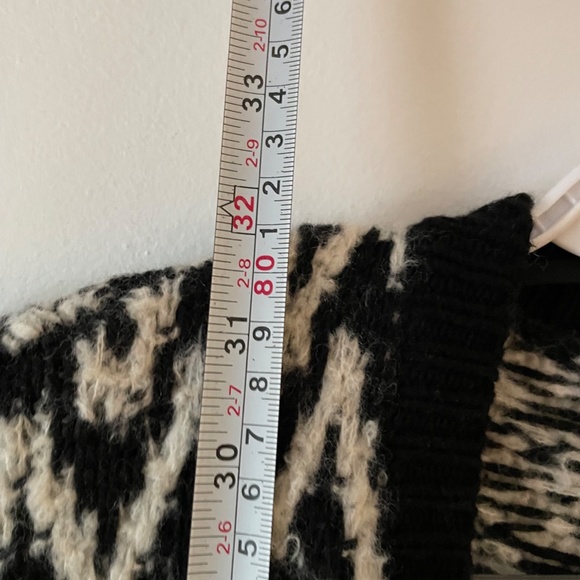 White and black festive winter Cardigan (Lou & grey) - Picture 5 of 5